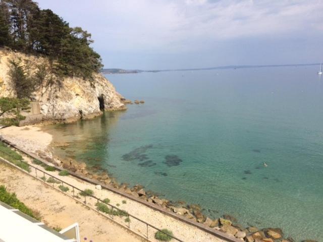 Appartement Cosy Les Pieds Dans L'Eau, Vue Mer Exceptionnelle Crozon Dış mekan fotoğraf