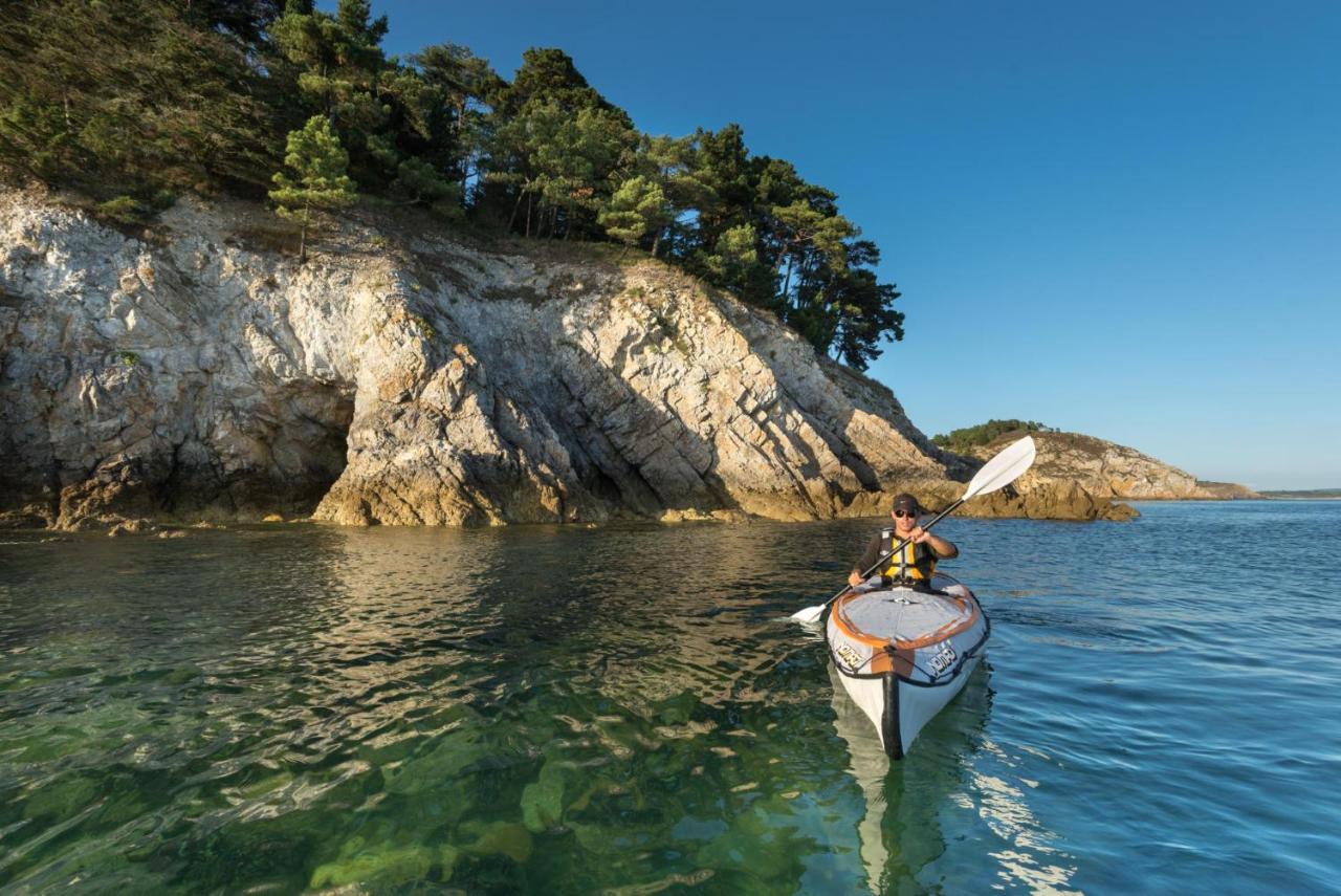 Appartement Cosy Les Pieds Dans L'Eau, Vue Mer Exceptionnelle Crozon Dış mekan fotoğraf