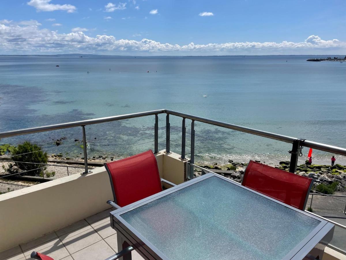 Appartement Cosy Les Pieds Dans L'Eau, Vue Mer Exceptionnelle Crozon Dış mekan fotoğraf